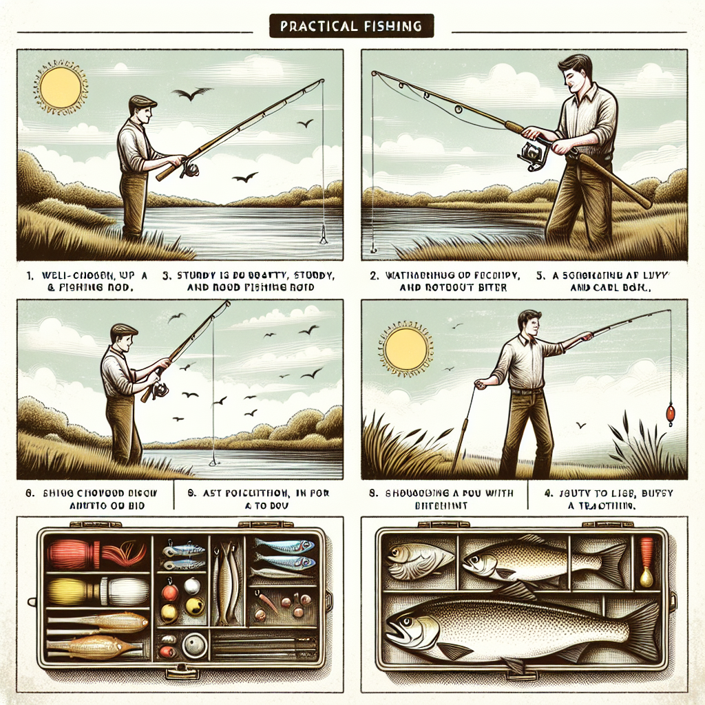 Fishing tips illustration